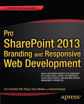 Medina / Khipple / Niaulin |  Pro SharePoint 2013 Branding and Responsive Web Development | Buch |  Sack Fachmedien