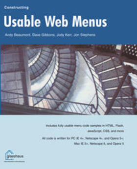 Beaumont / Gibbons / Kerr |  Constructing Usable Web Menus | eBook | Sack Fachmedien