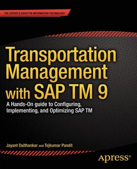 Pandit / Daithankar |  Transportation Management with SAP TM 9 | Buch |  Sack Fachmedien