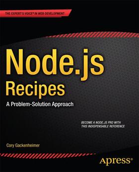 Gackenheimer |  Node.js Recipes | Buch |  Sack Fachmedien
