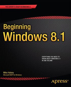 Halsey |  Beginning Windows 8.1 | Buch |  Sack Fachmedien