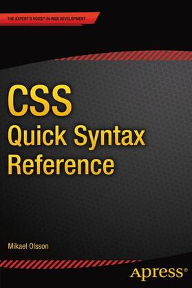 Olsson |  CSS Quick Syntax Reference | Buch |  Sack Fachmedien