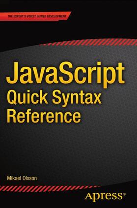 Olsson |  JavaScript Quick Syntax Reference | Buch |  Sack Fachmedien