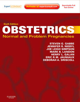 Gabbe / Niebyl / Galan |  Obstetrics: Normal and Problem Pregnancies | Buch |  Sack Fachmedien