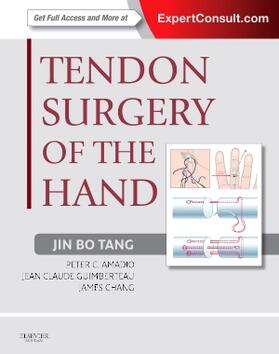 Tang / Amadio / Guimberteau |  Tendon Surgery of the Hand | Buch |  Sack Fachmedien