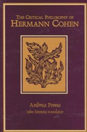 Poma |  The Critical Philosophy of Hermann Cohen | eBook | Sack Fachmedien