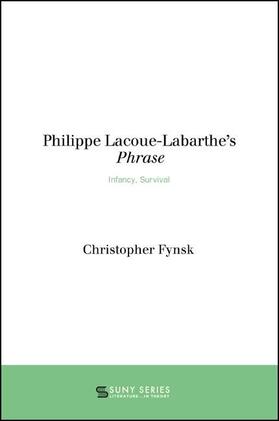 Fynsk |  Philippe Lacoue-Labarthe's Phrase | eBook | Sack Fachmedien