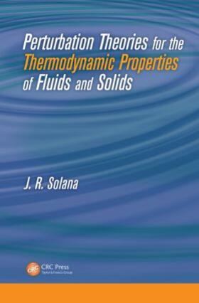 Solana |  Perturbation Theories for the Thermodynamic Properties of Fluids and Solids | Buch |  Sack Fachmedien