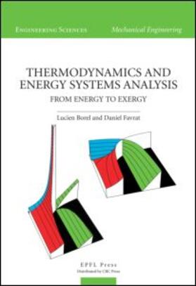 Borel / Favrat |  Thermodynamics and Energy Systems Analysis | Buch |  Sack Fachmedien