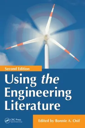 Osif |  Using the Engineering Literature | Buch |  Sack Fachmedien