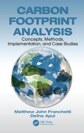 Franchetti / Apul |  Carbon Footprint Analysis | Buch |  Sack Fachmedien