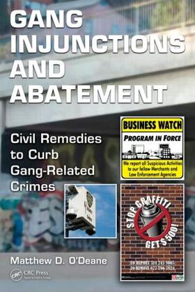 O'Deane |  Gang Injunctions and Abatement | Buch |  Sack Fachmedien