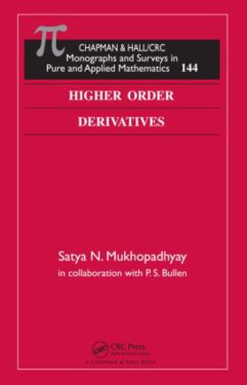 Mukhopadhyay |  Higher Order Derivatives | Buch |  Sack Fachmedien