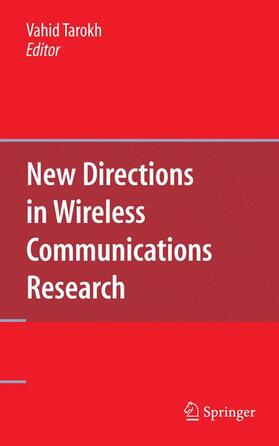 Tarokh |  New Directions in Wireless Communications Research | Buch |  Sack Fachmedien