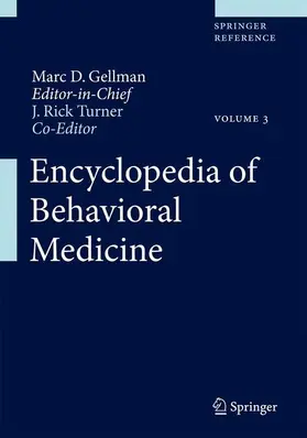 Gellman / Turner |  Encyclopedia of Behavioral Medicine | Buch |  Sack Fachmedien