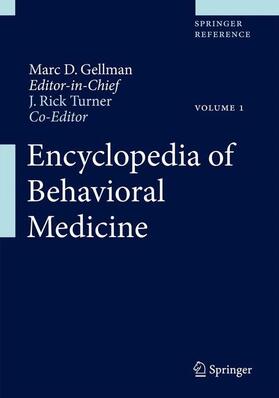 Gellman / Turner |  Encyclopedia of Behavioral Medicine | eBook | Sack Fachmedien