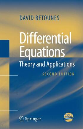 Betounes |  Differential Equations: Theory and Applications | Buch |  Sack Fachmedien