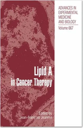 Jeannin |  Lipid A in Cancer Therapy | Buch |  Sack Fachmedien