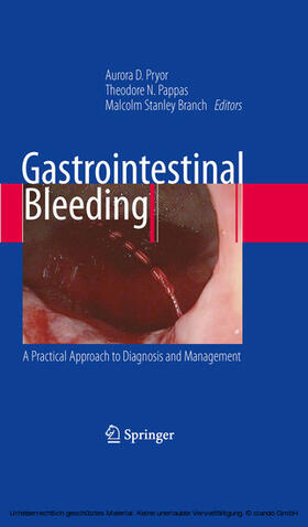 Pryor / Pappas / Branch |  Gastrointestinal Bleeding | eBook | Sack Fachmedien