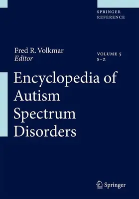 Volkmar | Encyclopedia of Autism Spectrum Disorders | Buch | 978-1-4419-1697-6 | sack.de