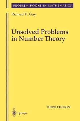 Guy |  Unsolved Problems in Number Theory | Buch |  Sack Fachmedien