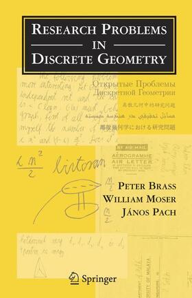 Brass / Pach / Moser |  Research Problems in Discrete Geometry | Buch |  Sack Fachmedien