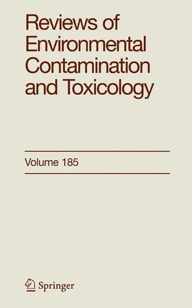 Ware |  Reviews of Environmental Contamination and Toxicology 185 | Buch |  Sack Fachmedien