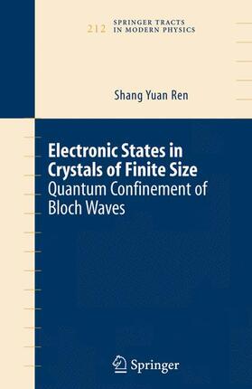 REN |  Electronic States in Crystals of Finite Size | Buch |  Sack Fachmedien