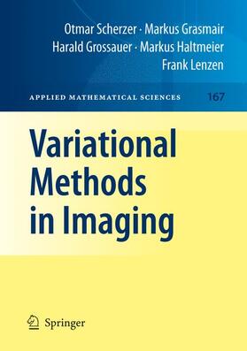 Scherzer / Grasmair / Lenzen |  Variational Methods in Imaging | Buch |  Sack Fachmedien