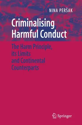 Persak |  Criminalising Harmful Conduct | Buch |  Sack Fachmedien