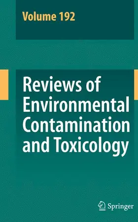 Ware |  Reviews of Environmental Contamination and Toxicology 192 | Buch |  Sack Fachmedien