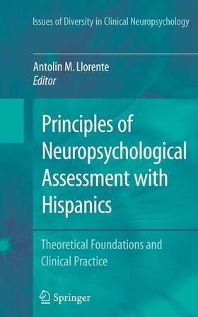 Llorente |  Principles of Neuropsychological Assessment with Hispanics | Buch |  Sack Fachmedien