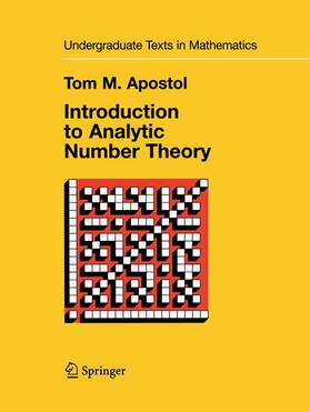 Apostol |  Introduction to Analytic Number Theory | Buch |  Sack Fachmedien