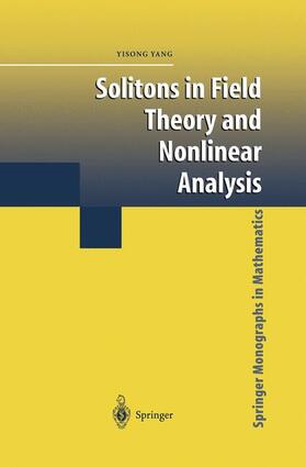Yang |  Solitons in Field Theory and Nonlinear Analysis | Buch |  Sack Fachmedien