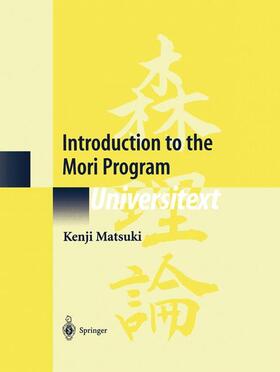 Matsuki |  Introduction to the Mori Program | Buch |  Sack Fachmedien