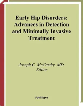 McCarthy |  Early Hip Disorders | Buch |  Sack Fachmedien