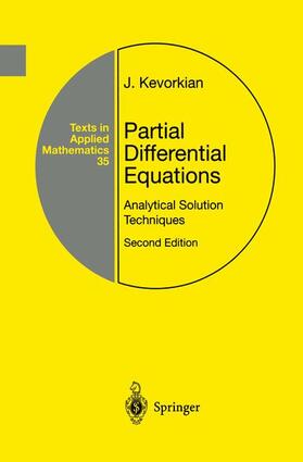 Kevorkian |  Partial Differential Equations | Buch |  Sack Fachmedien