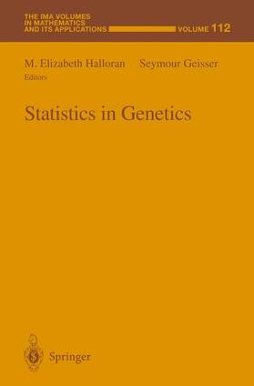 Geisser / Halloran |  Statistics in Genetics | Buch |  Sack Fachmedien