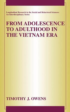 Owens |  From Adolescence to Adulthood in the Vietnam Era | Buch |  Sack Fachmedien