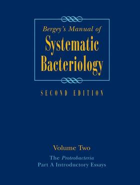  Bergey's Manual(r) of Systematic Bacteriology | Buch |  Sack Fachmedien