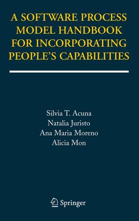 Acuna / Mon / Juristo |  A Software Process Model Handbook for Incorporating People's Capabilities | Buch |  Sack Fachmedien