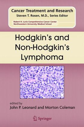 Coleman / Leonard |  Hodgkin's and Non-Hodgkin's Lymphoma | Buch |  Sack Fachmedien