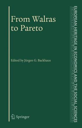 Maks / Backhaus |  From Walras to Pareto | Buch |  Sack Fachmedien