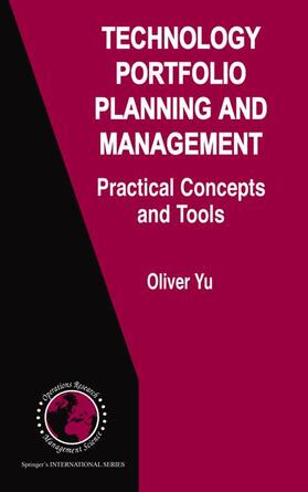Yu |  Technology Portfolio Planning and Management | Buch |  Sack Fachmedien