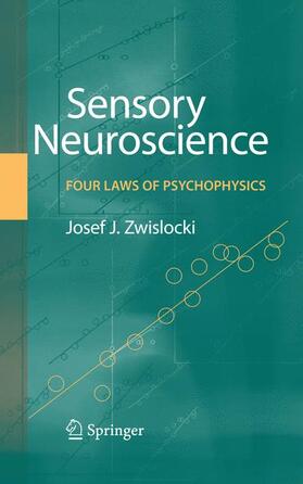 Zwislocki |  Sensory Neuroscience: Four Laws of Psychophysics | Buch |  Sack Fachmedien