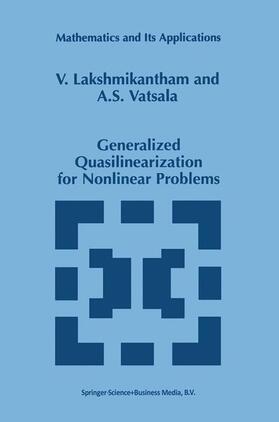 Vatsala / Lakshmikantham |  Generalized Quasilinearization for Nonlinear Problems | Buch |  Sack Fachmedien