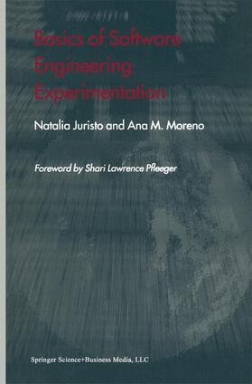 Moreno / Juristo |  Basics of Software Engineering Experimentation | Buch |  Sack Fachmedien