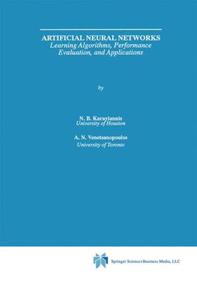 Venetsanopoulos / Karayiannis |  Artificial Neural Networks | Buch |  Sack Fachmedien