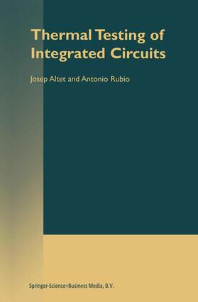 Rubio / Altet |  Thermal Testing of Integrated Circuits | Buch |  Sack Fachmedien