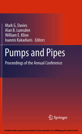Davies / Lumsden / Kline |  Pumps and Pipes | eBook | Sack Fachmedien